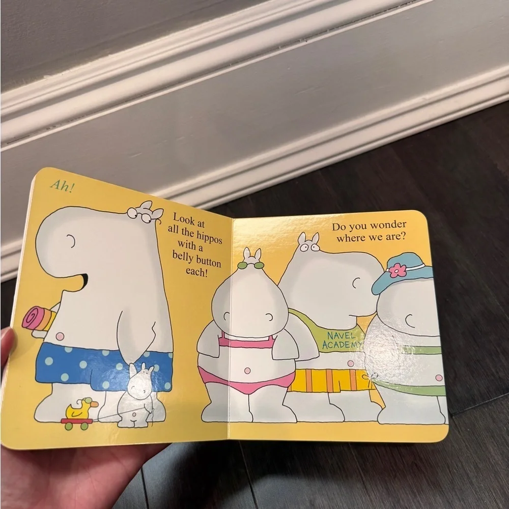 Belly Button Book Kids Board Book Infant Toddler